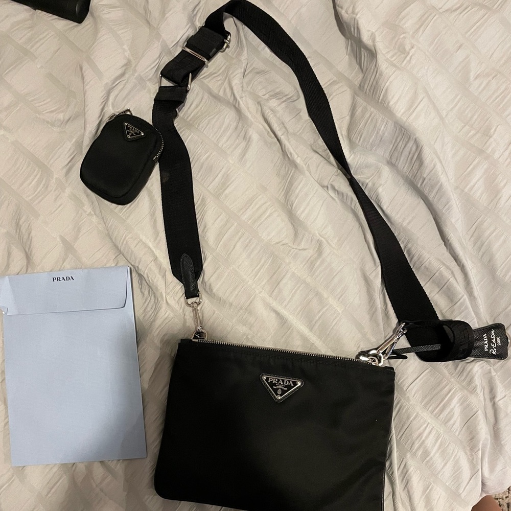 Authentic Prada cross body